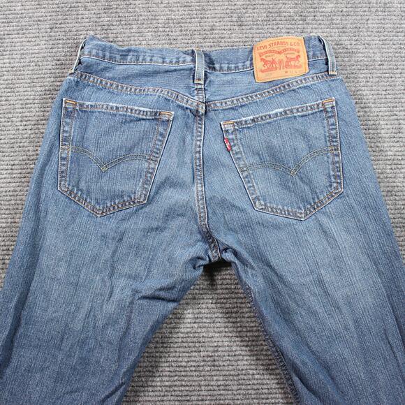 Levi’s 559 Jeans Mens 31x32 Blue Relaxed Straight 100% Cotton - Picture 8 of 12